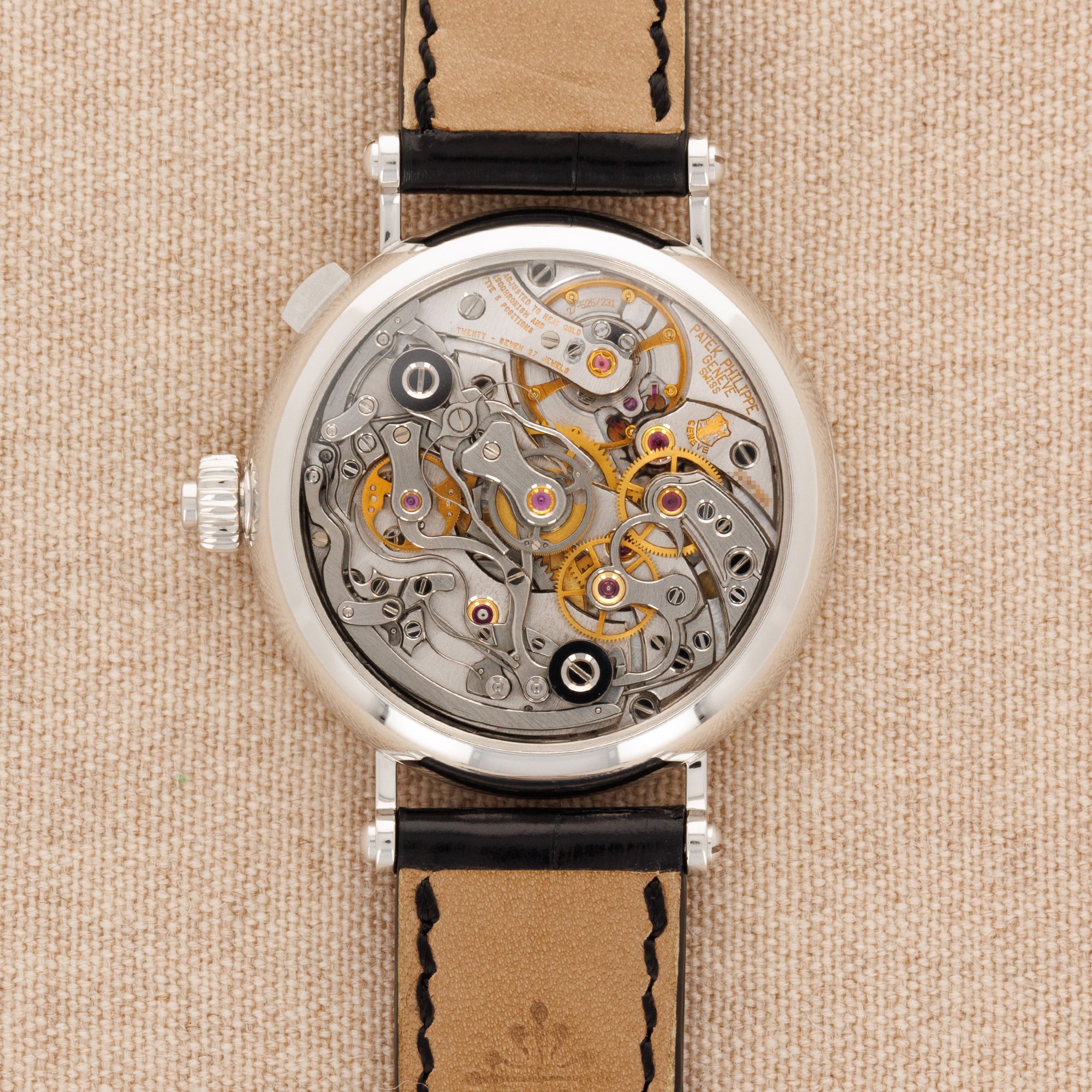Patek Philippe - Patek Philippe Platinum Split Seconds Monopusher Chronograph 5959 - The Keystone Watches
