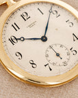 Cartier - Cartier Yellow Gold Pocket Watch, European Watch & Clock Movement - The Keystone Watches