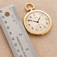 Cartier Yellow Gold Pocket Watch, European Watch & Clock Movement