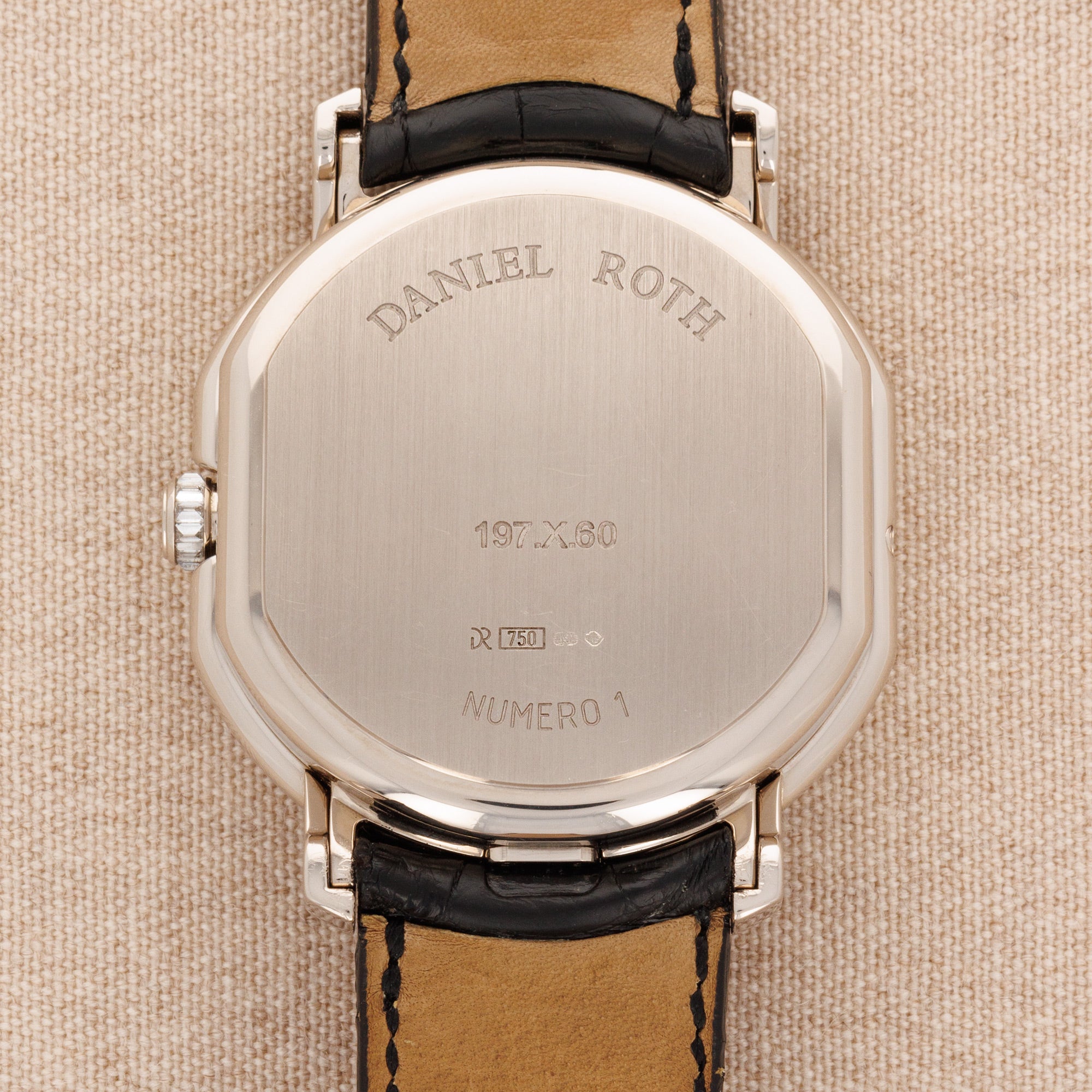 Daniel Roth - Daniel Roth 8-Day Double Face Tourbillon Diamond &amp; Sapphire Watch Ref. 197.x.60 - The Keystone Watches