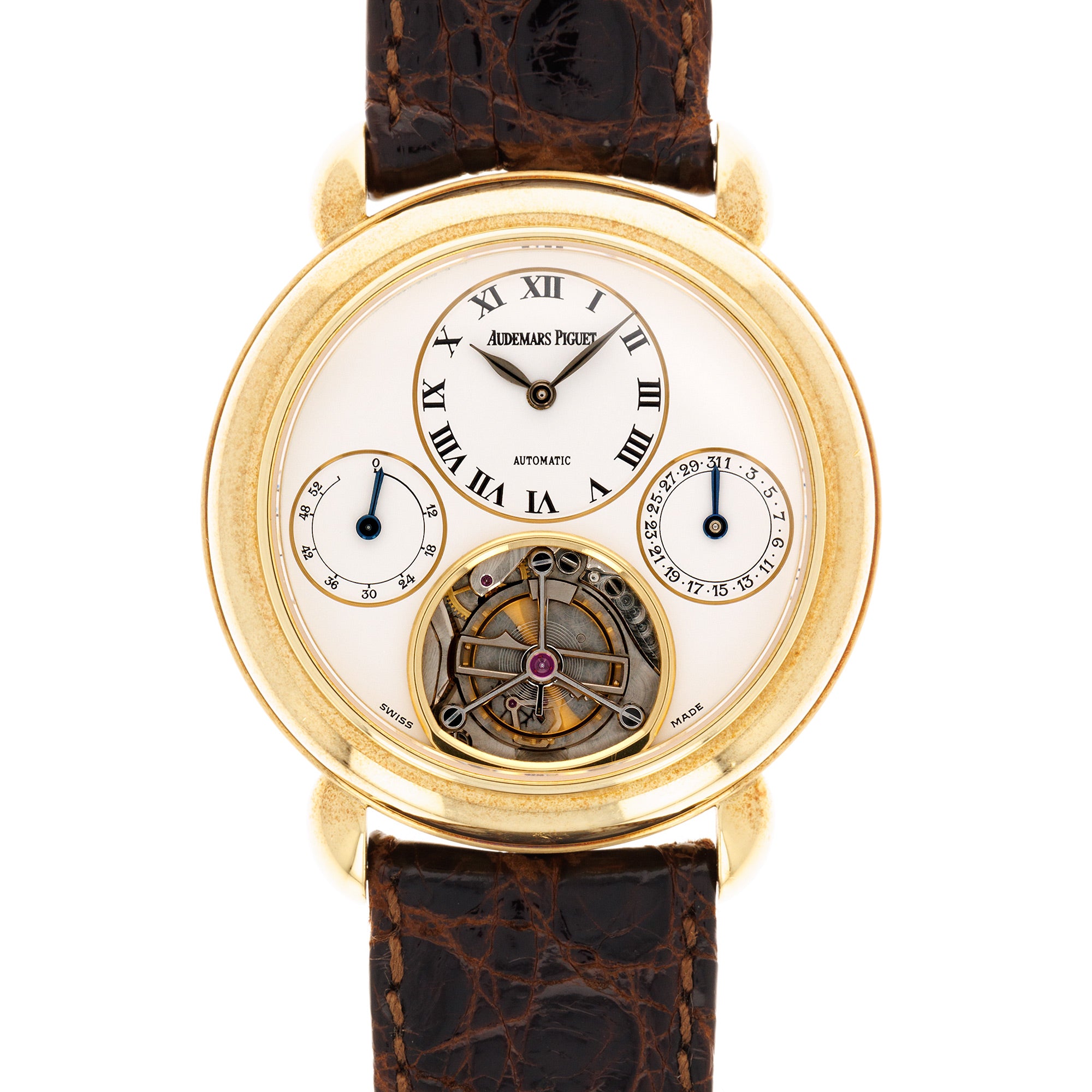 Audemars Piguet - Audemars Piguet Jules Audemars Yellow Gold Tourbillon Watch Ref. 25718 - The Keystone Watches
