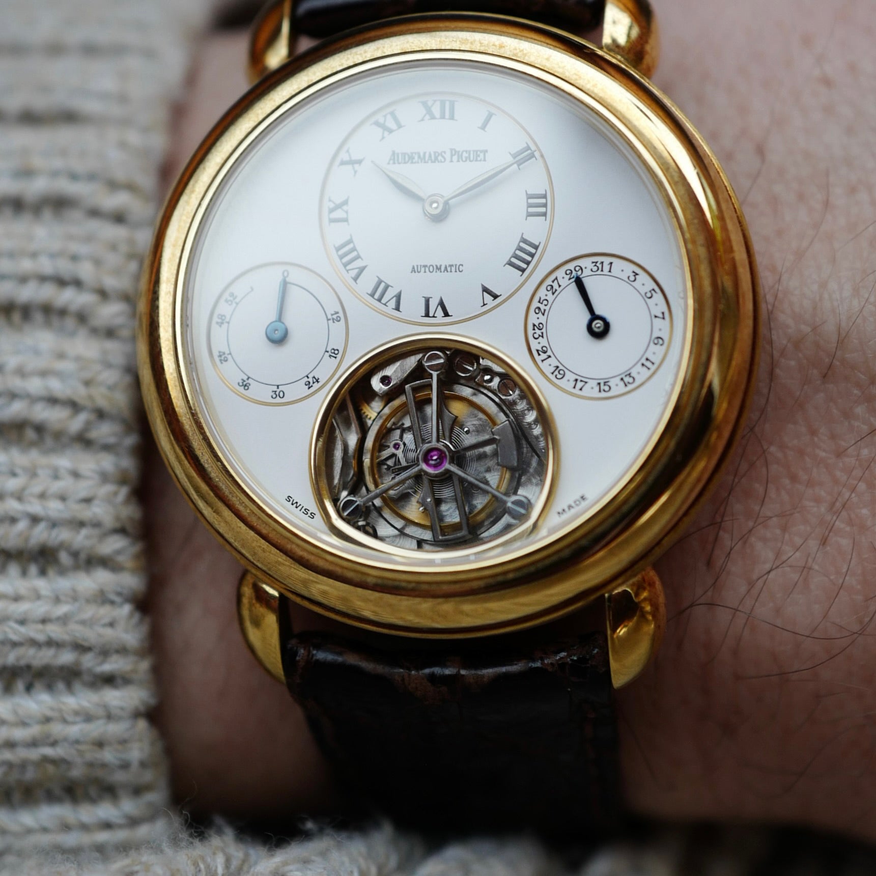 Audemars Piguet - Audemars Piguet Jules Audemars Yellow Gold Tourbillon Watch Ref. 25718 - The Keystone Watches
