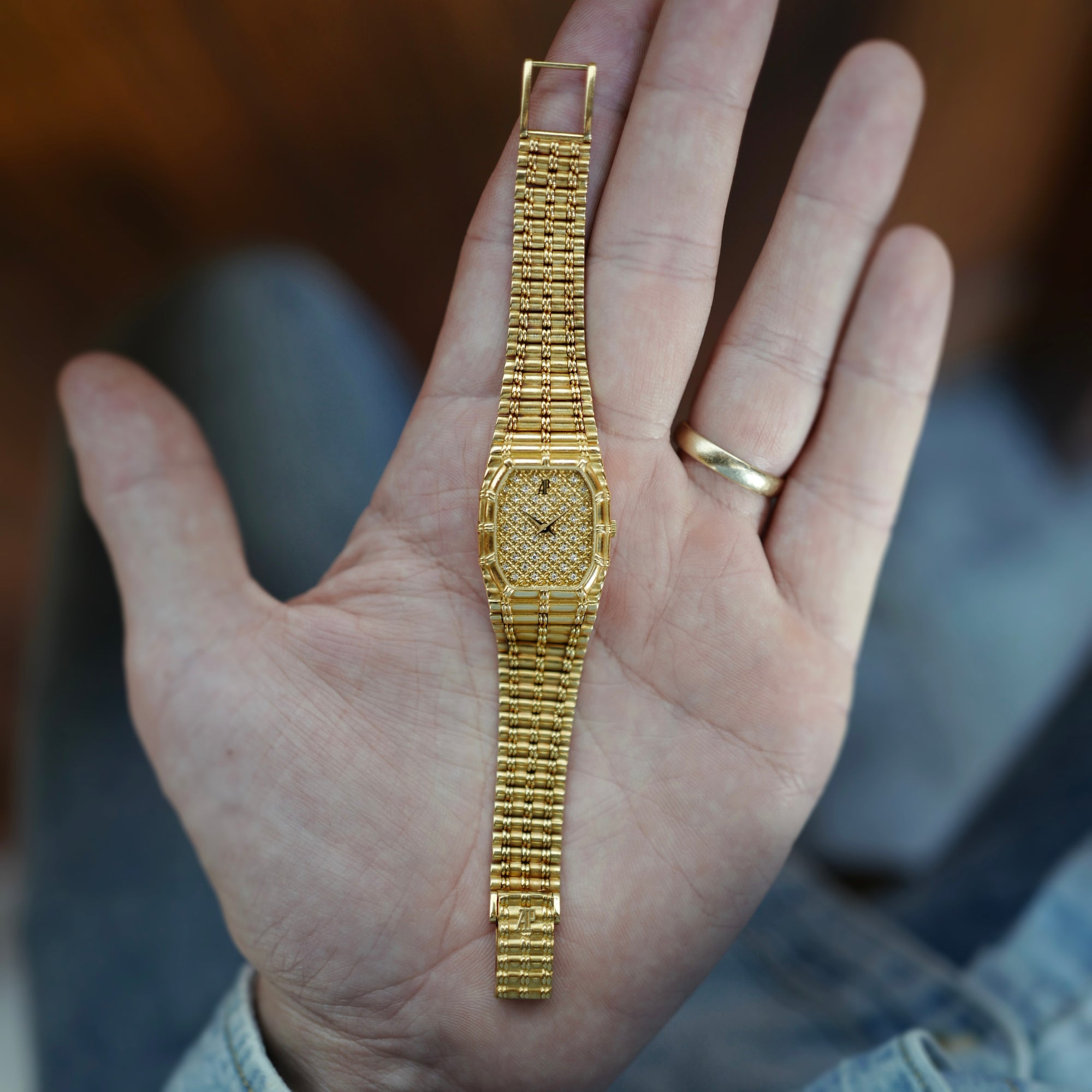 Audemars Piguet - Audemars Piguet Yellow Gold Bamboo (NEW ARRIVAL) - The Keystone Watches