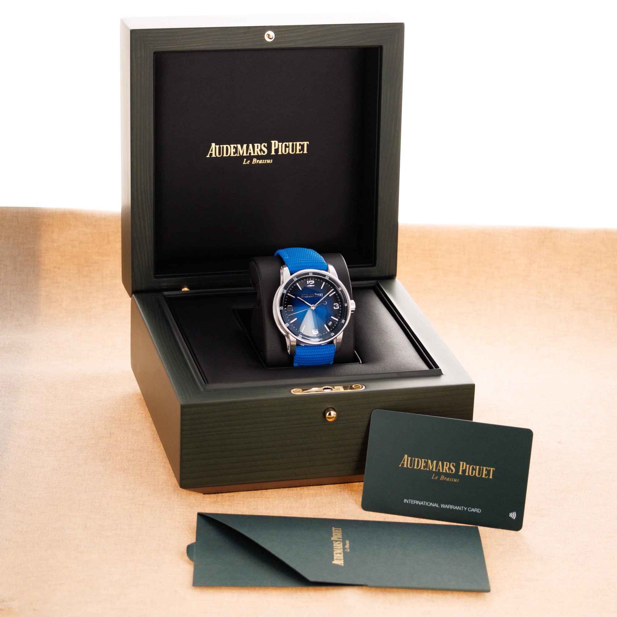Audemars Piguet White Gold Code 11:59 with Smoked Blue Dial