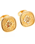 Patek Philippe - Patek Philippe Yellow Gold Logo Cufflinks - The Keystone Watches