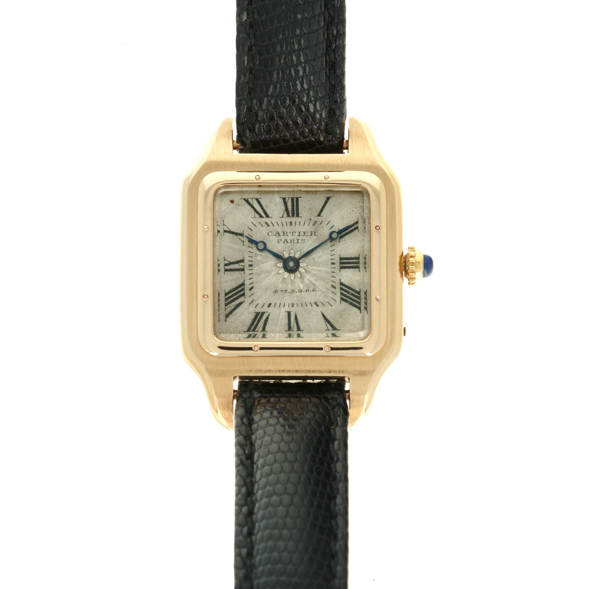 Cartier - Cartier Yellow Gold Santos Watch, Circa 1922 - The Keystone Watches