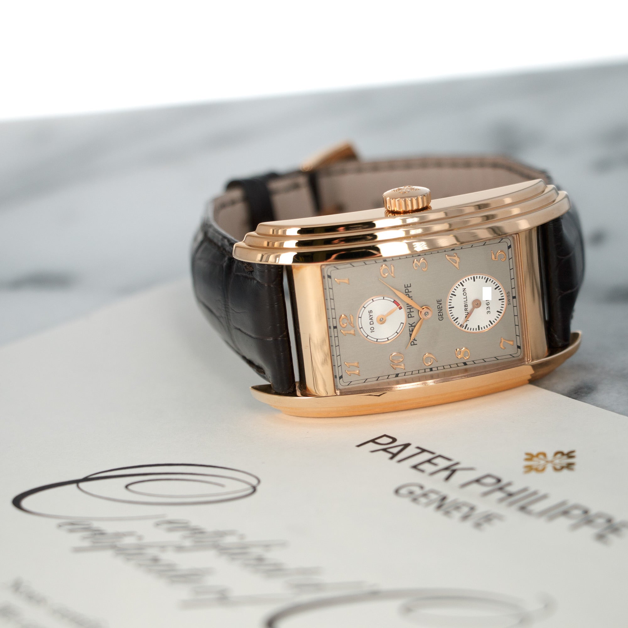 Patek Philippe - Patek Philippe Rose Gold 10-Day Tourbillon Watch, Ref. 5101 - The Keystone Watches