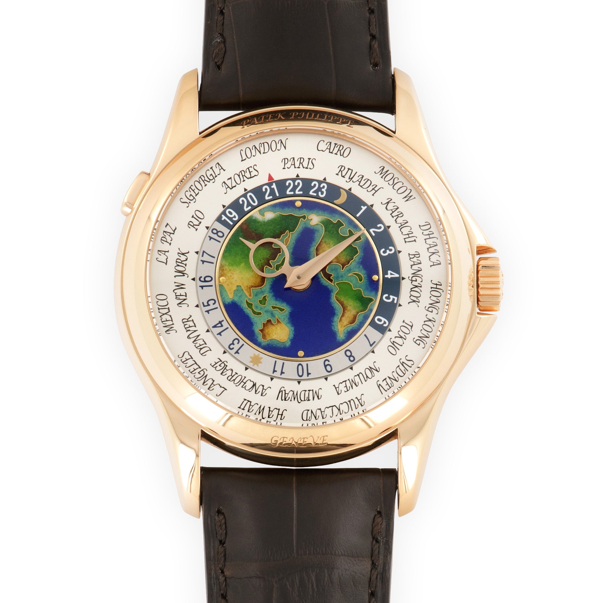 Patek Philippe - Patek Philippe Rose Gold Cloisonne World Time Ref. 5131 - The Keystone Watches