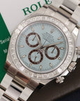 Rolex - Rolex Platinum Cosmograph Daytona Diamond Watch Ref. 116576 - The Keystone Watches