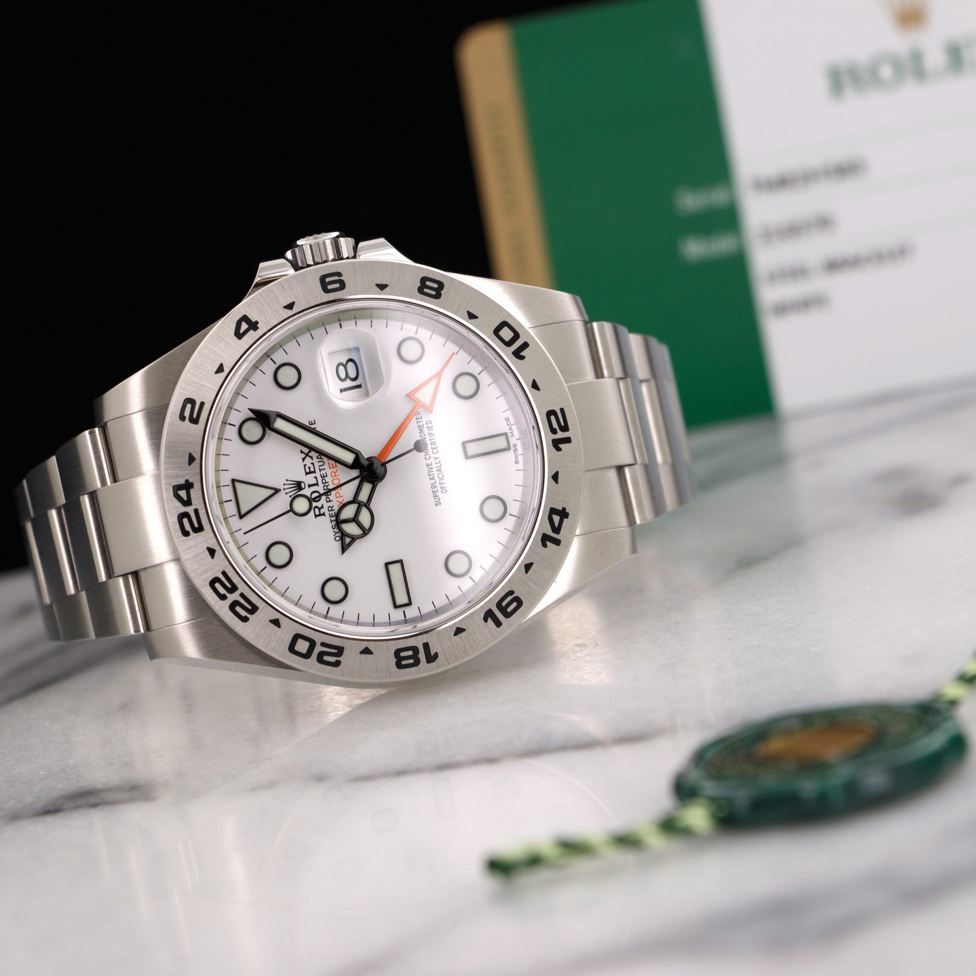 Rolex - Rolex Explorer II White 42mm Watch Ref. 216570 - The Keystone Watches