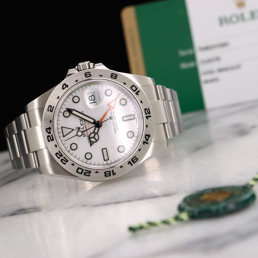 Rolex Explorer II White 42mm Watch Ref. 216570