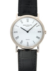 Patek Philippe - Patek Philippe White Gold Calatrava Watch, Ref. 3520 Retailed by Tiffany & Co. - The Keystone Watches