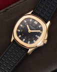 Patek Philippe - Patek Philippe Yellow Gold Aquanaut Watch - The Keystone Watches