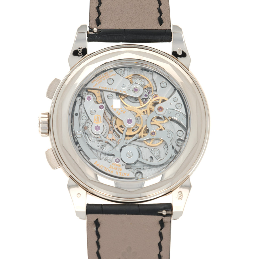 Patek Philippe White Gold Perpetual Calendar Chronograph Watch, Ref. 5270