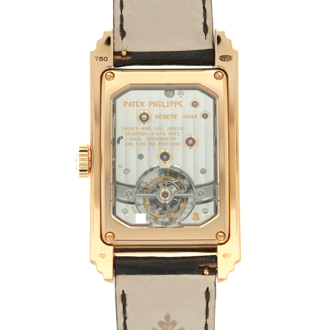 Patek Philippe Rose Gold 10-Day Tourbillon Watch, Ref. 5101