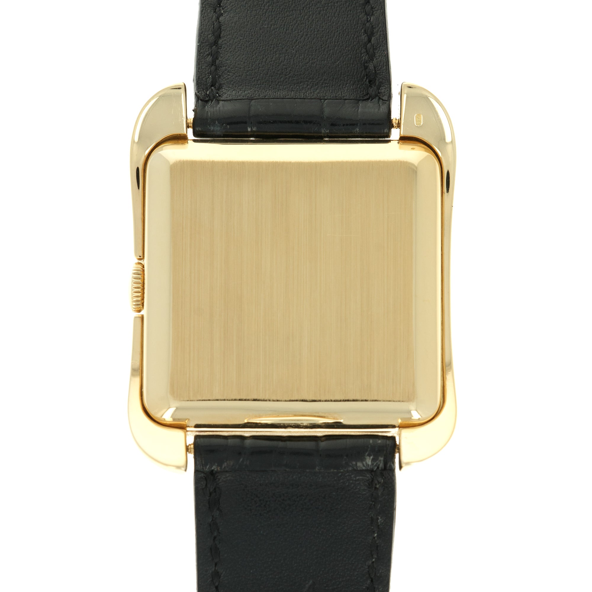 Vacheron Constantin Vintage 4737 18k YG  Thick Case with Signs of Original Finish Gents 18k YG Champagne Dial 35 X 43mm Automatic 1957 Black Archive Paper 