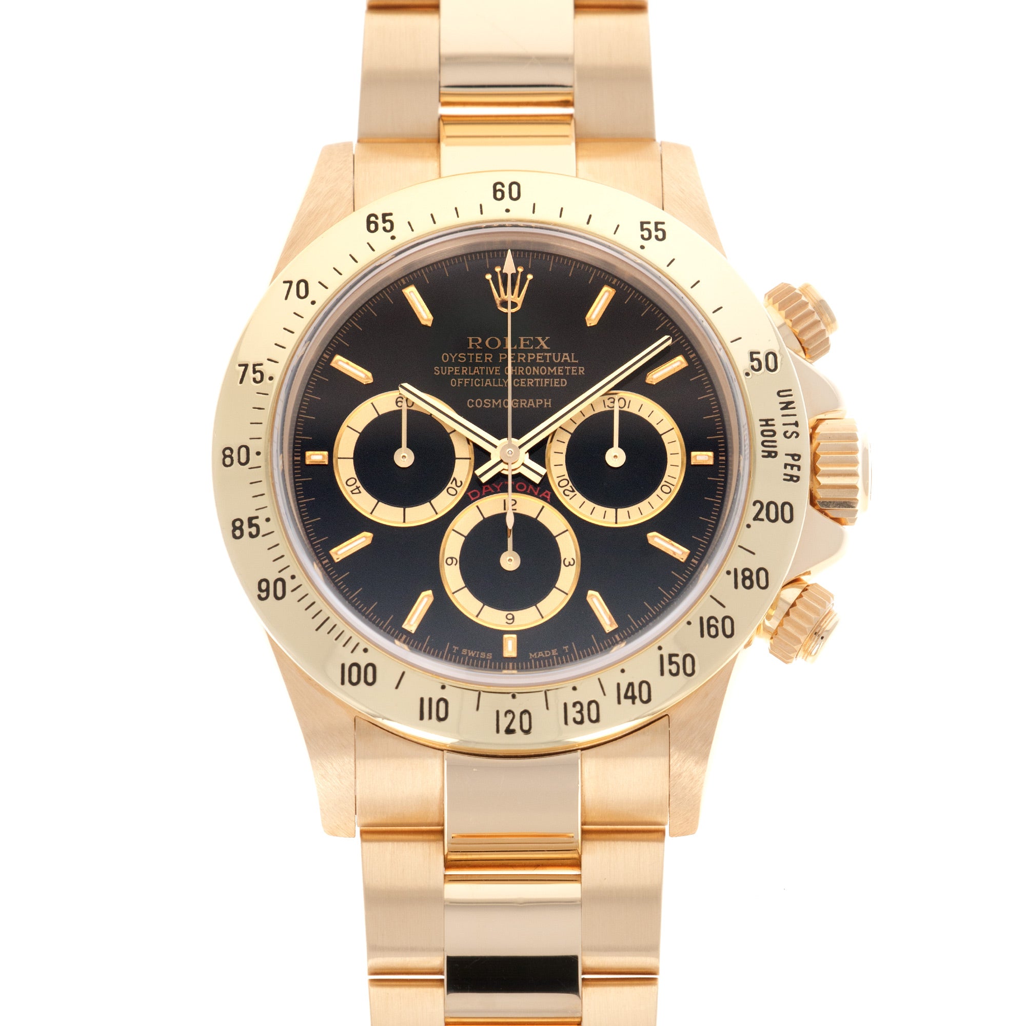 Rolex - Rolex Yellow Gold Cosmograph Floating Daytona Watch Ref. 16528 - The Keystone Watches