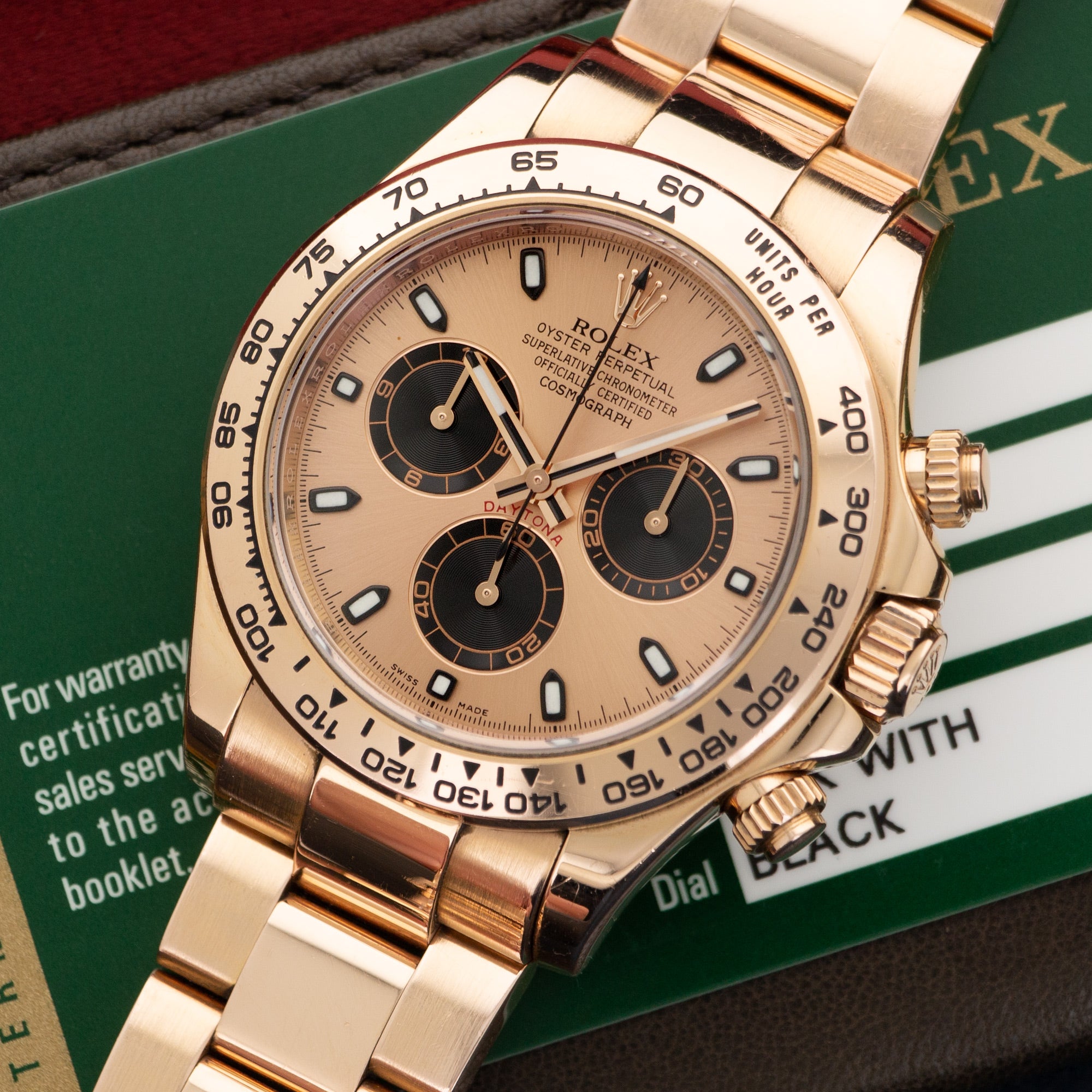 Rolex - Rolex Rose Gold Cosmograph Daytona Watch Ref. 116505 - The Keystone Watches