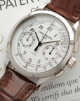 Patek Philippe - Patek Philippe White Gold Chronograph Ref. 5170, Retailed by Tiffany & Co. - The Keystone Watches