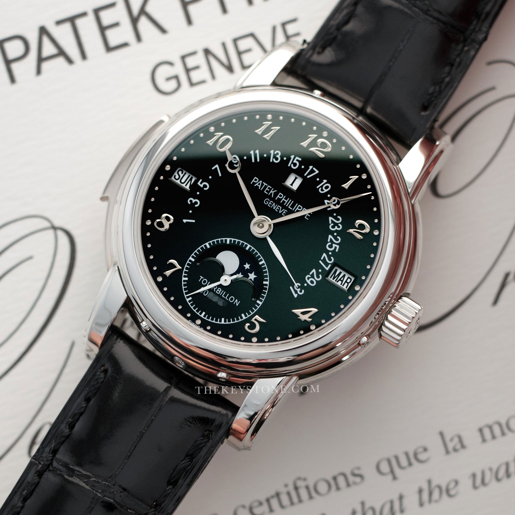 Patek Philippe - Patek Philippe Platinum Minute Repeating Tourbillon Watch Ref. 5016 - The Keystone Watches