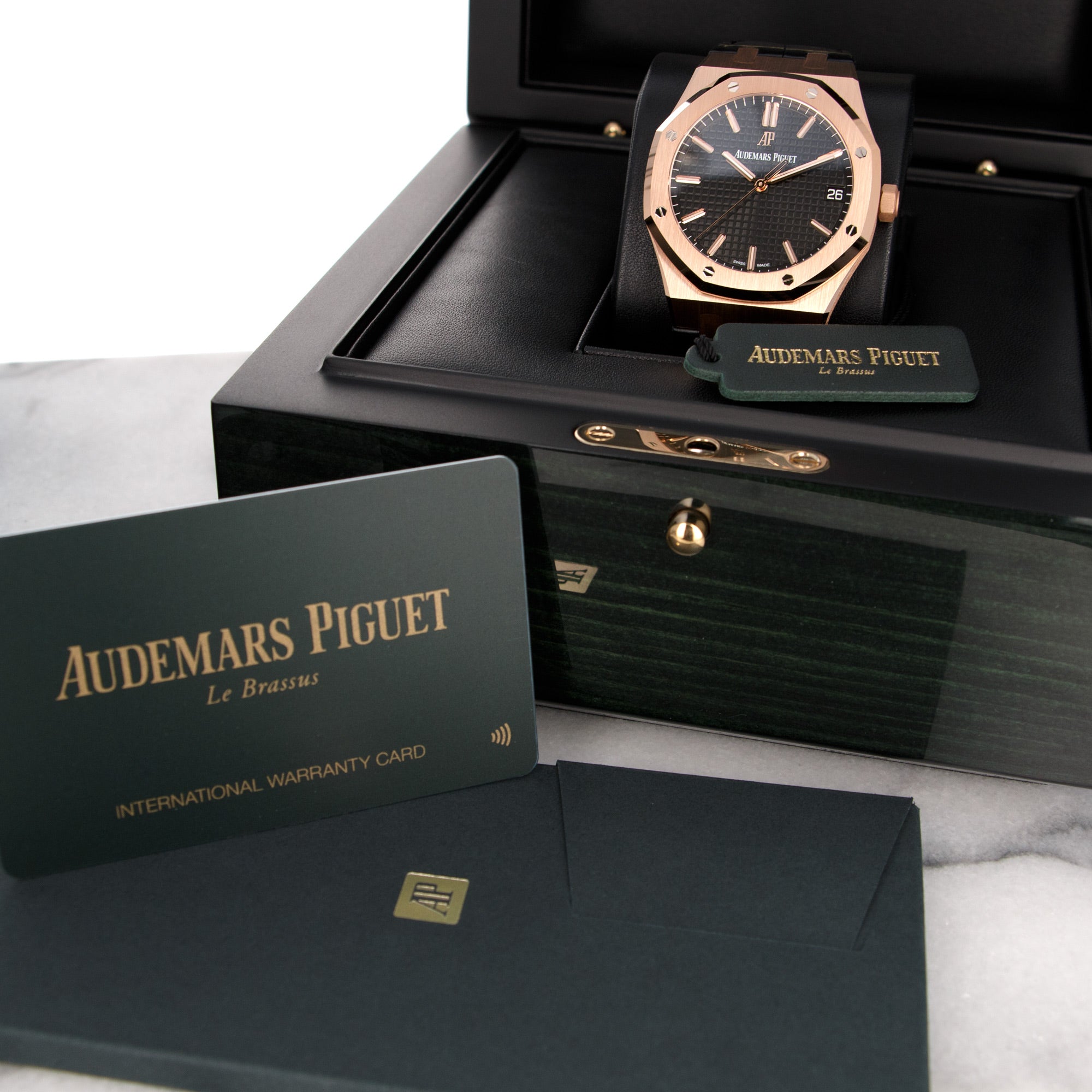 Audemars Piguet - Audemars Piguet Rose Gold Royal Oak Watch Ref. 15500 - The Keystone Watches