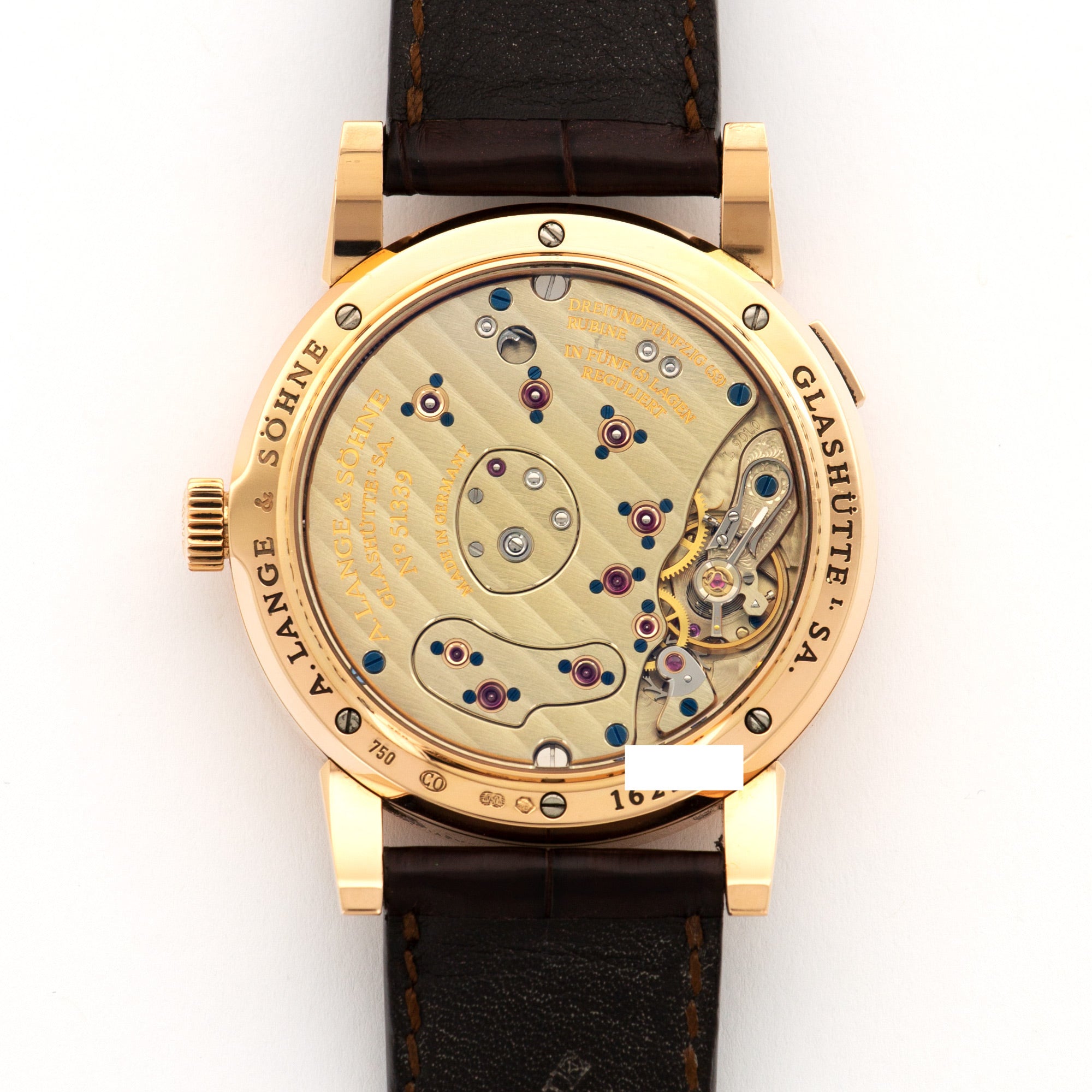 A. Lange &amp; Sohne - A. Lange &amp; Sohne Rose Gold Lange 1 Watch Ref. 101.033 - The Keystone Watches