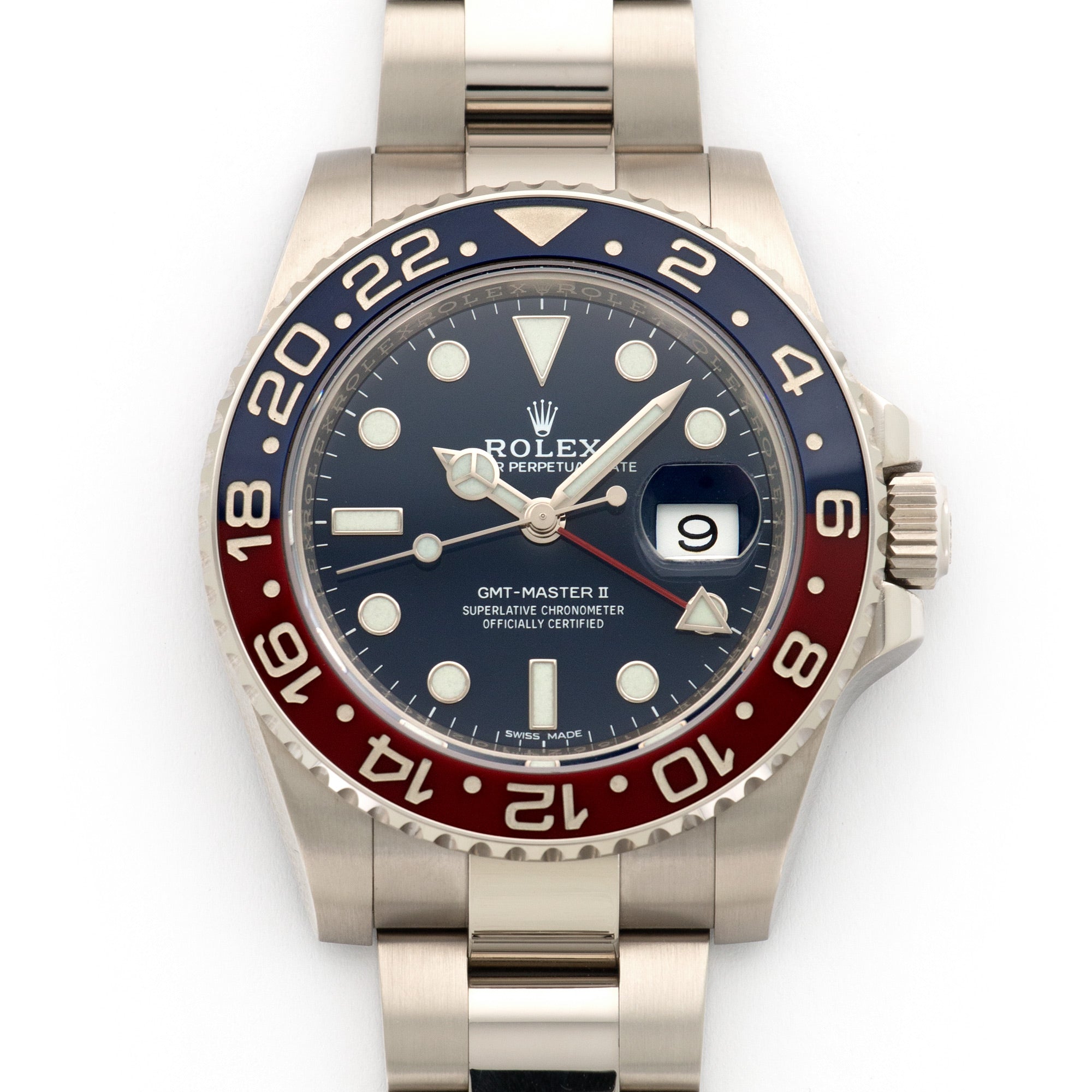 Rolex - Rolex White Gold GMT-Master II Pepsi Watch Ref. 116719 - The Keystone Watches