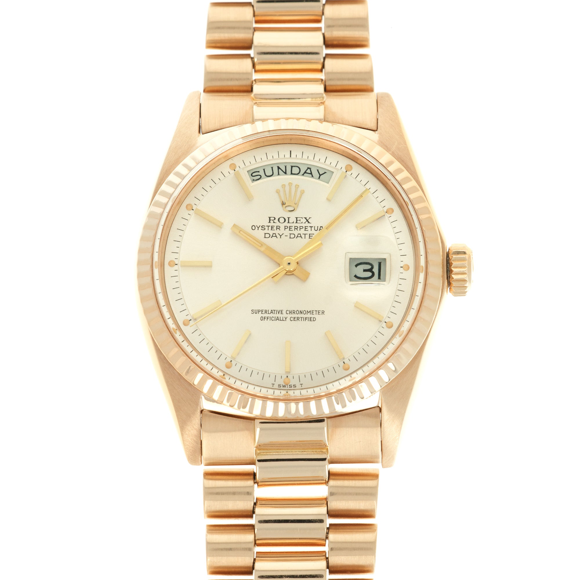 Rolex - Rolex Rose Gold Day-Date Watch Ref. 1803, from 1969 - The Keystone Watches