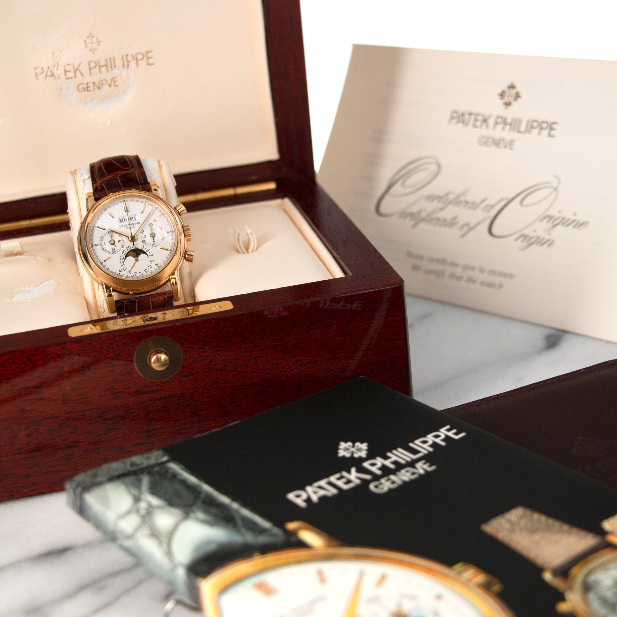 Patek Philippe - Patek Philippe Perpetual Calendar Yellow Gold Ref. 3970 - The Keystone Watches