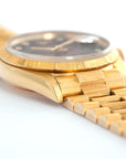 Rolex - Rolex Yellow Gold Day-Date Ref. 16078 with Red Vignette Dial - The Keystone Watches