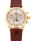 Patek Philippe - Patek Philippe Yellow Gold Perpetual Calendar Split Seconds Chrono Watch Ref. 5004 - The Keystone Watches