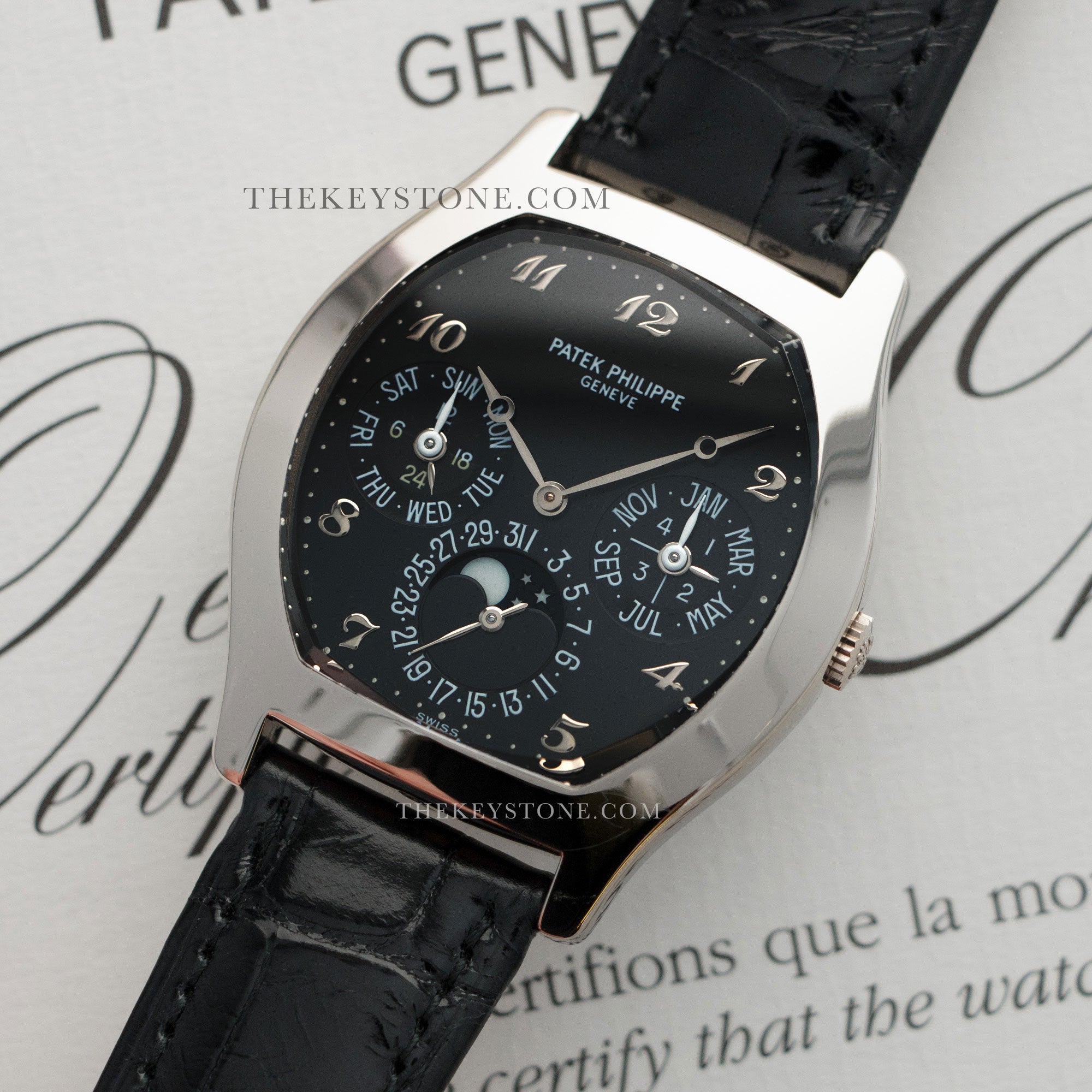 Patek Philippe - Patek Philippe White Gold Perpetual Calendar Ref. 5041 - The Keystone Watches