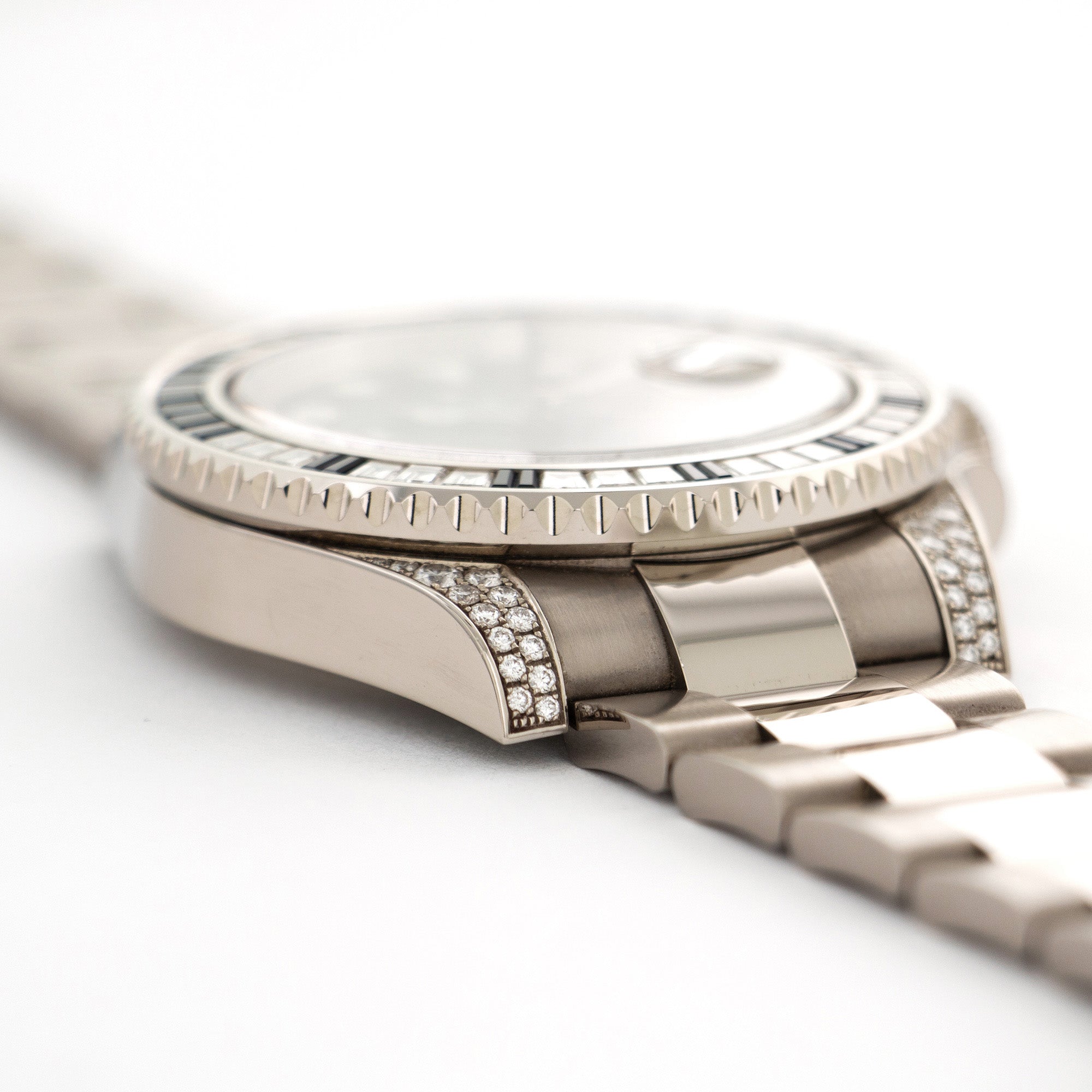 Rolex White Gold GMT-Master II Diamond &amp; Sapphire Watch Ref. 116759