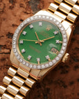 Rolex - Rolex Midsize Datejust Ref. 6828 with Green Stella Dial - The Keystone Watches