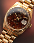 Rolex - Rolex Yellow Gold Day-Date Ref. 18038 with Wood Dial - The Keystone Watches