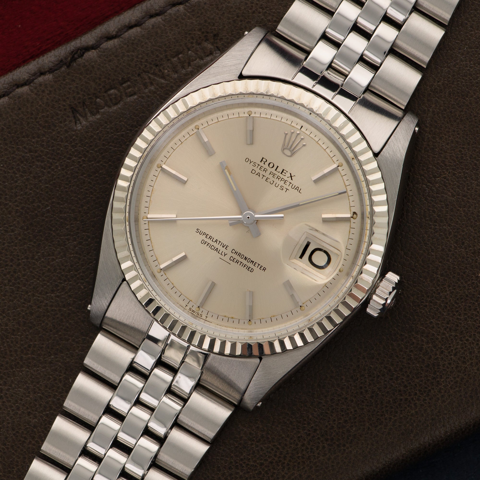Rolex - Rolex Steel Datejust Watch Ref. 1601 with Underline Dial - The Keystone Watches