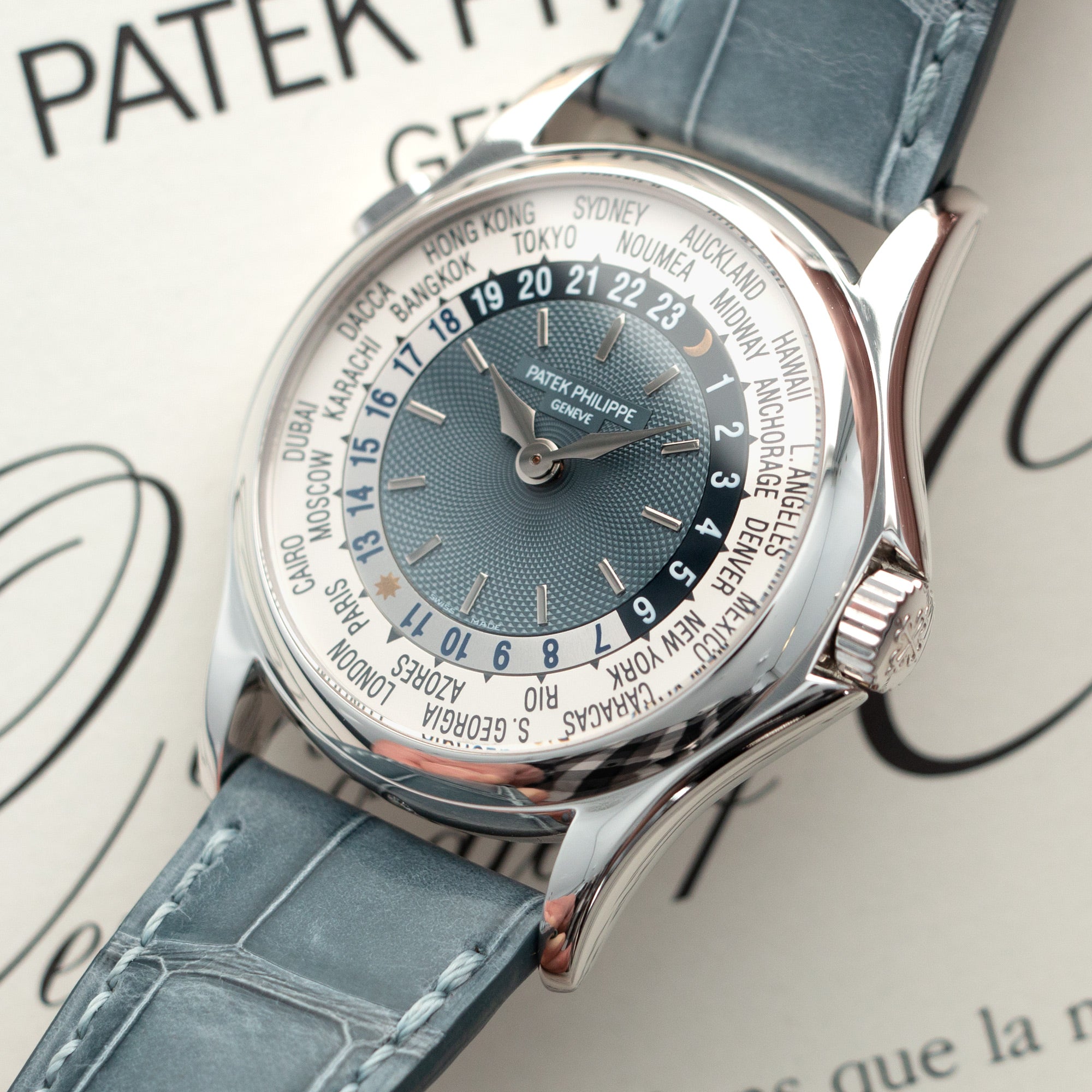 Patek Philippe - Patek Philippe Platinum World Time Watch Ref. 5110 - The Keystone Watches