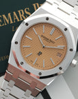 Audemars Piguet - Audemars Piguet White Gold Royal Oak Salmon Dial Watch Ref. 15202 - The Keystone Watches