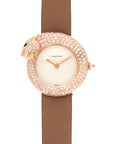 Cartier - Cartier Rose Gold Panthere Pink Diamond Watch, Special Order - The Keystone Watches