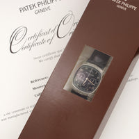 Patek Philippe Platinum Split Seconds Perpetual Hand-Engraved Watch Ref. 5951