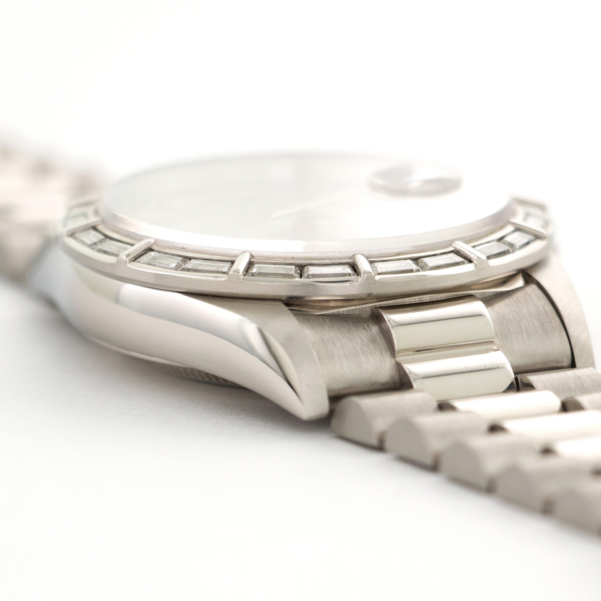 Rolex - Rolex Platinum Day-Date Baguette Diamond Watch Ref. 18366 - The Keystone Watches