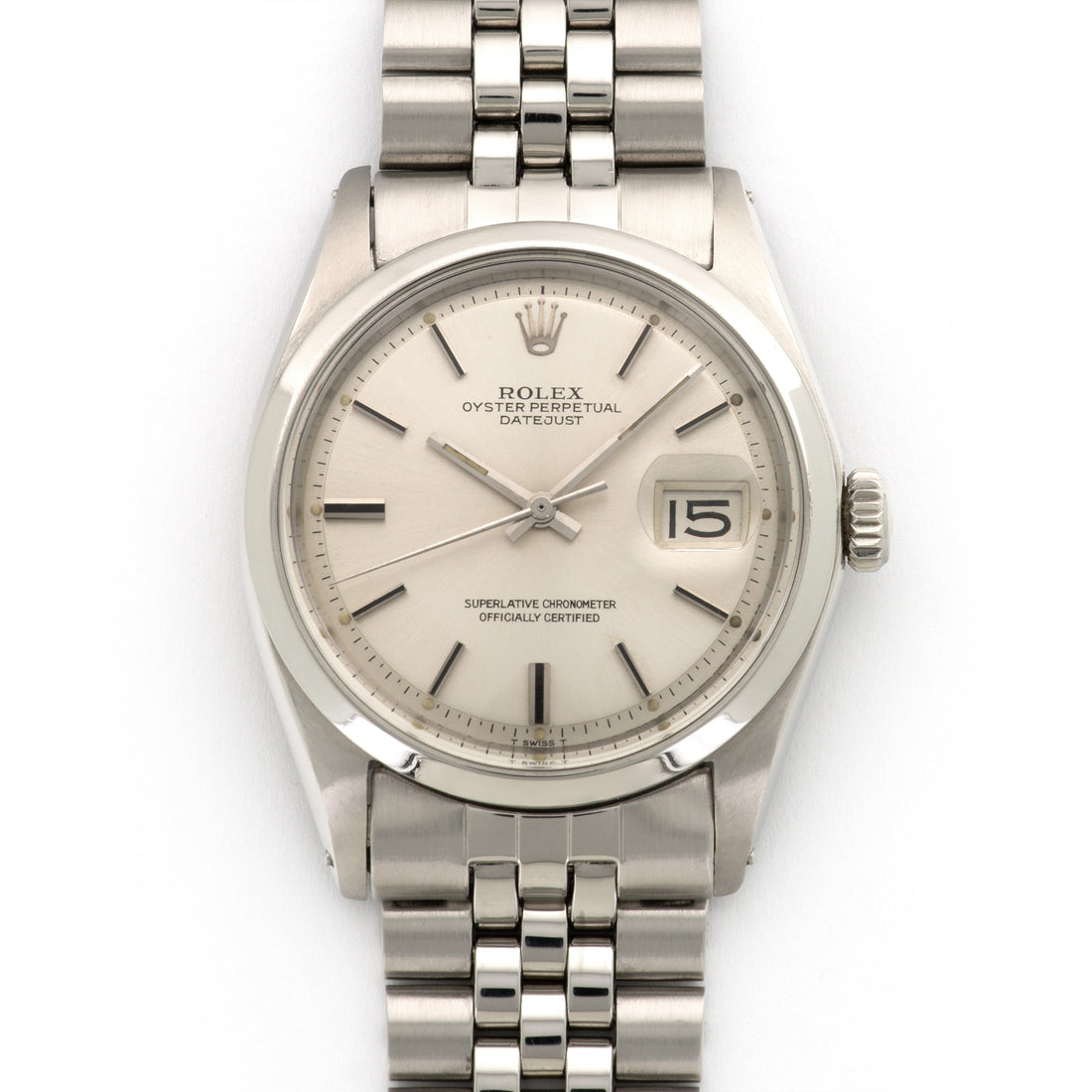 Rolex Steel Datejust Watch Ref. 1600