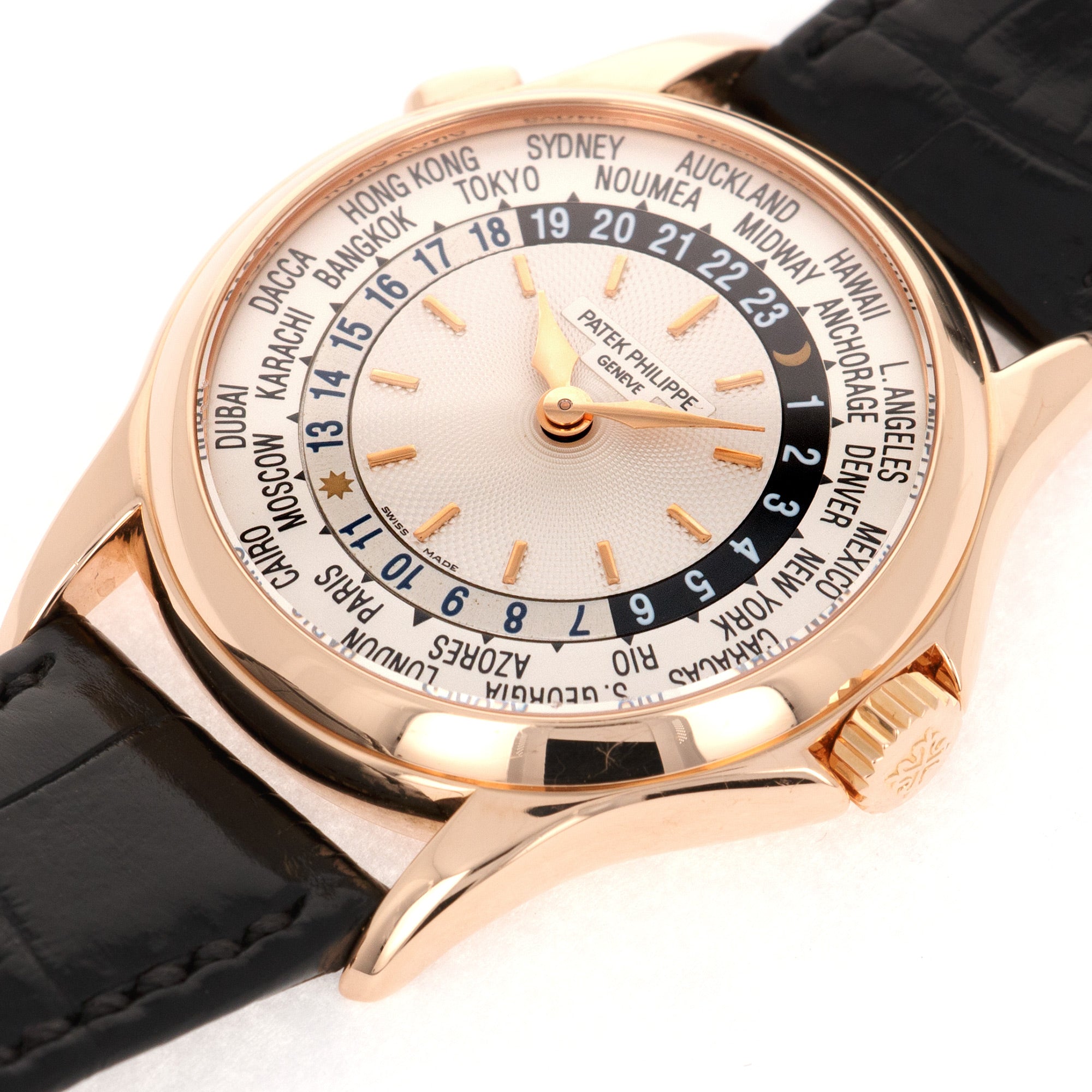 Patek Philippe - Patek Philippe Rose Gold World Time Watch Ref. 5110 - The Keystone Watches