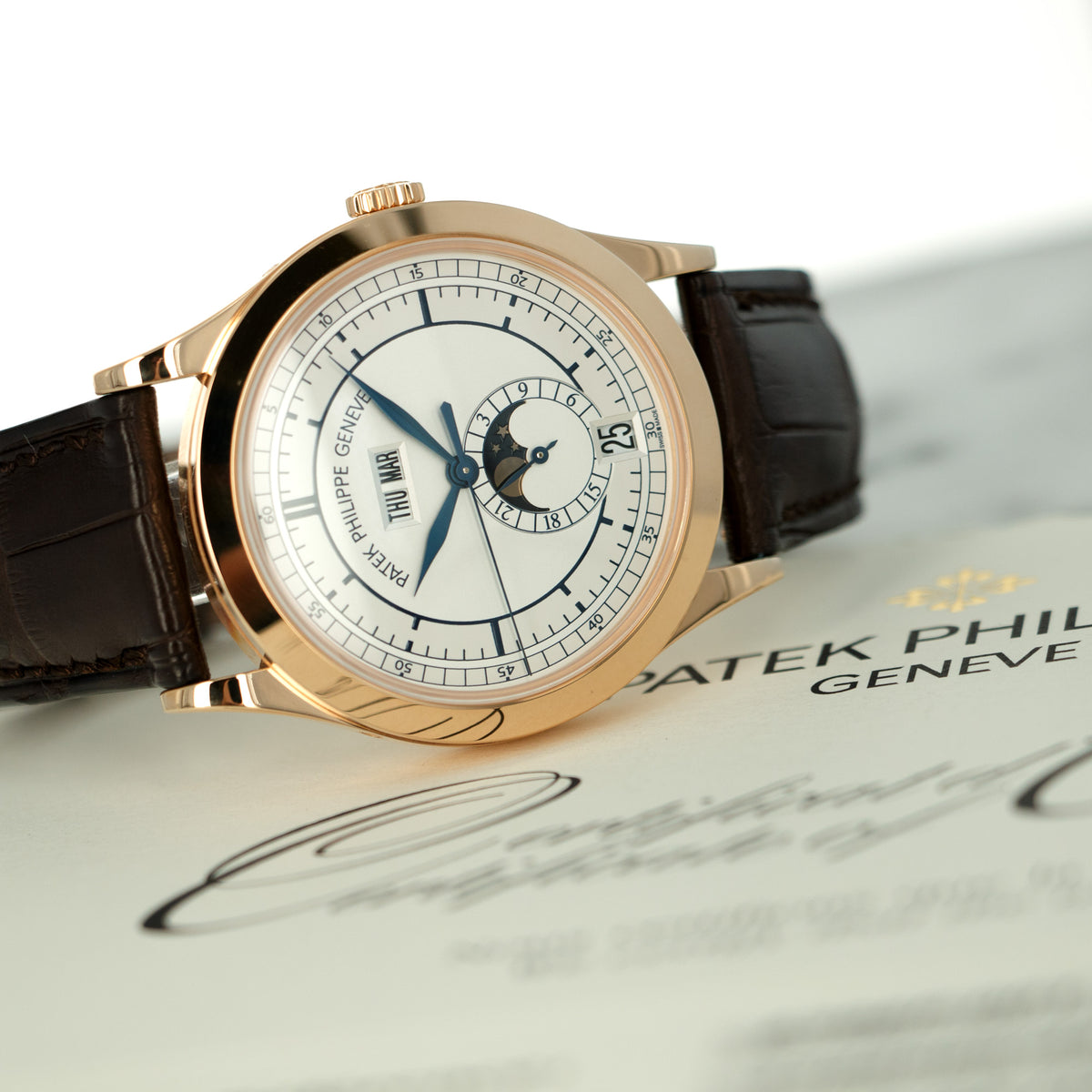 5396 Patek Philippe Annual Calendar 5396R-001 18k RG – The Keystone Watches
