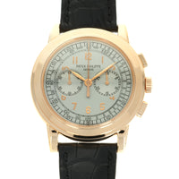 Patek Philippe Rose Gold Chronograph Watch Ref. 5070, Completely Unworn