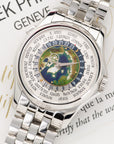 Patek Philippe Platinum World Time Cloisonne Watch Ref. 5131