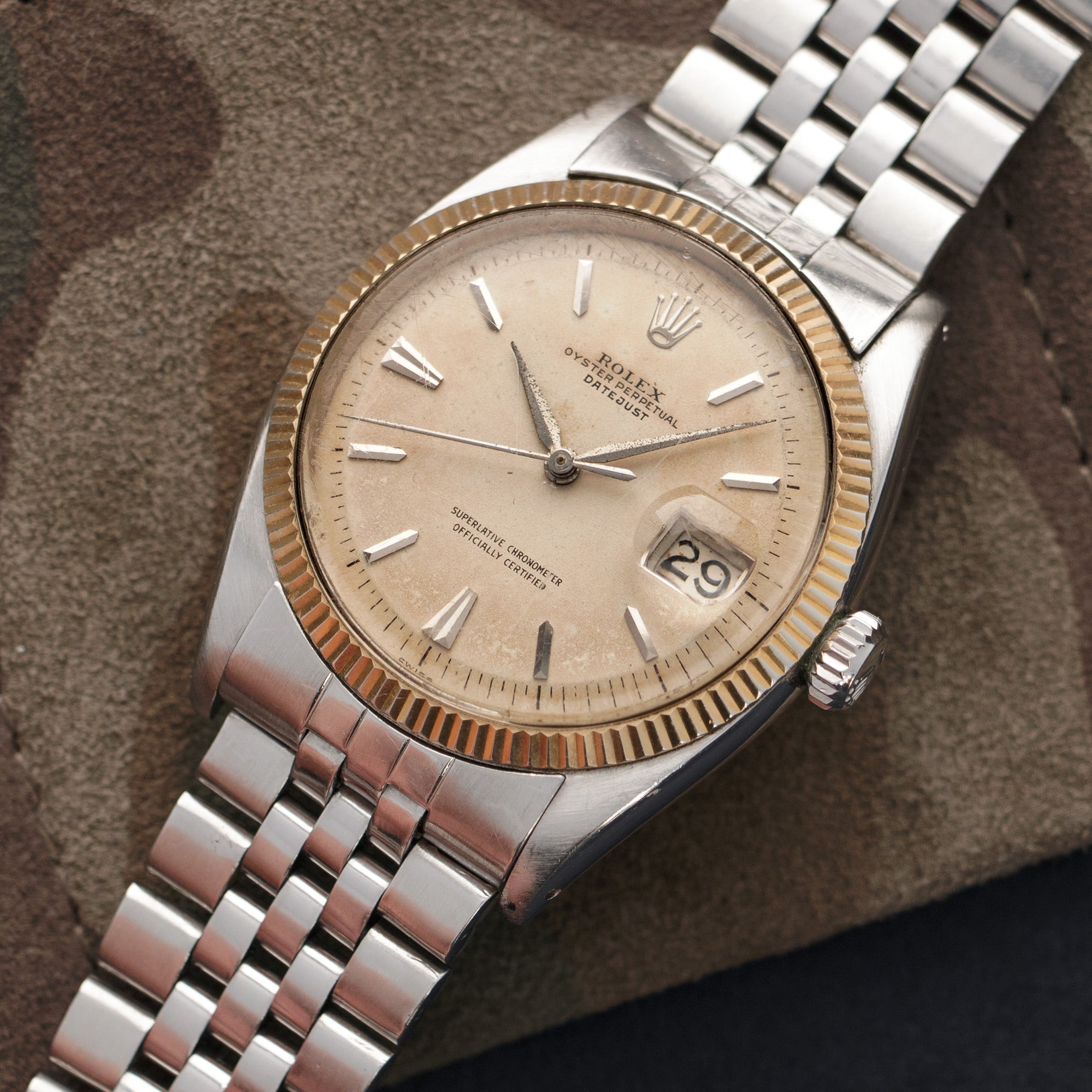 Rolex - Rolex Stainless Steel Early Datejust Watch Ref. 6605 - The Keystone Watches