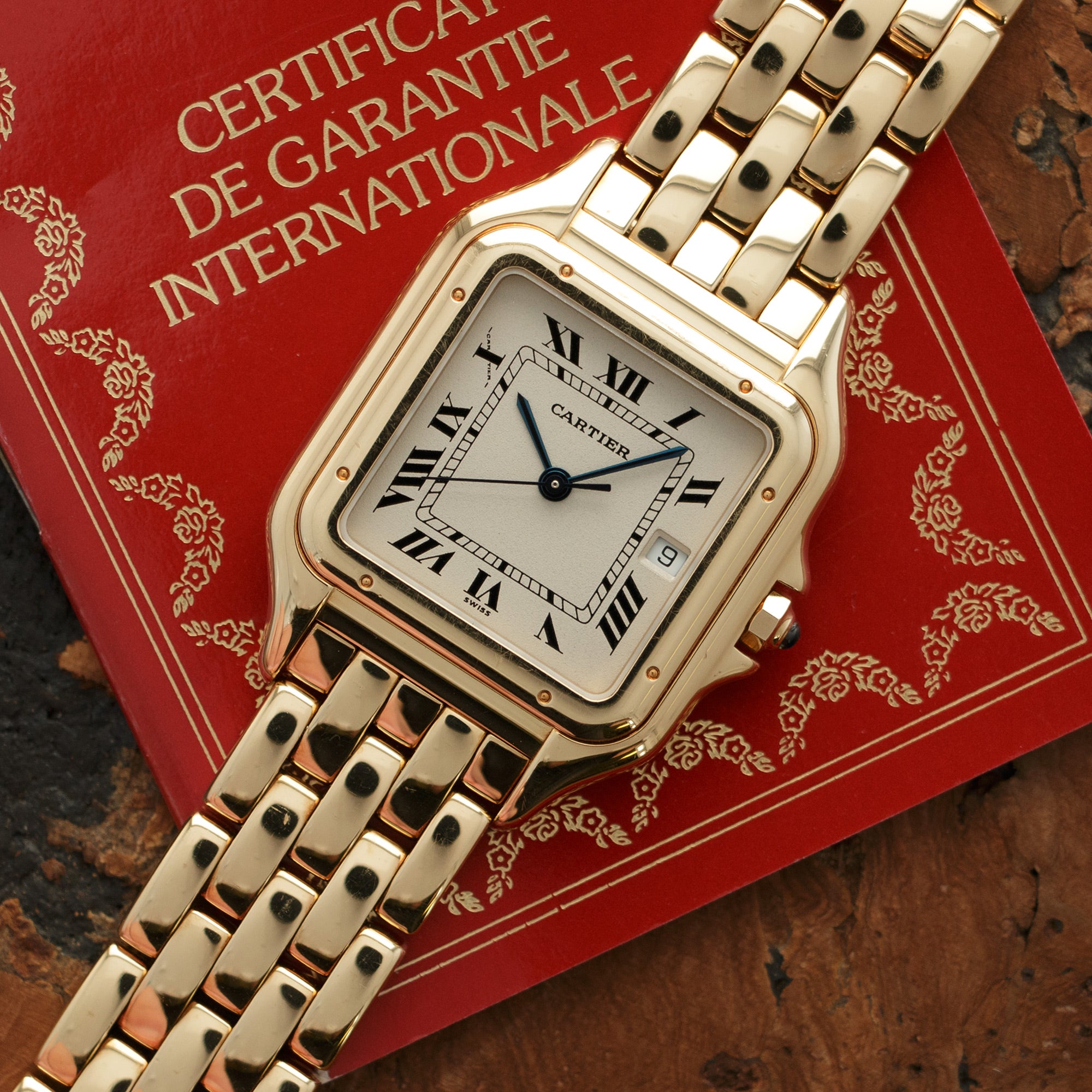 Cartier - Cartier Yellow Gold Panthere Watch - The Keystone Watches