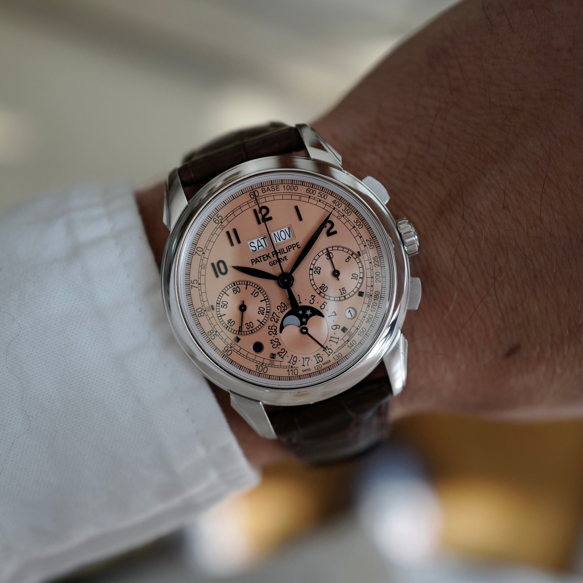 Patek Philippe - Patek Philippe Platinum Perpetual Calendar Chronograph, Ref. 5270P - The Keystone Watches