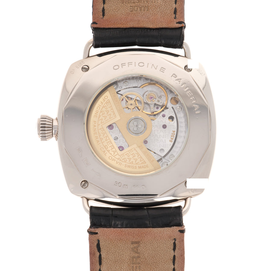 Panerai White Gold Radiomir Diamond Watch Ref. PAM134